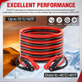 4 Gauge 25FT Heavy Duty Jumper Cable Nilight