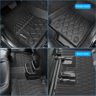 TPE Floor Mats for Lexus RX RX350 RX450h 2016-2022 / Lexus RXL RX350L RX450hL 2018-2022 Nilight