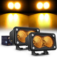 3" 1070LM Amber DRL Flood LED Pods (Pair) Nilight