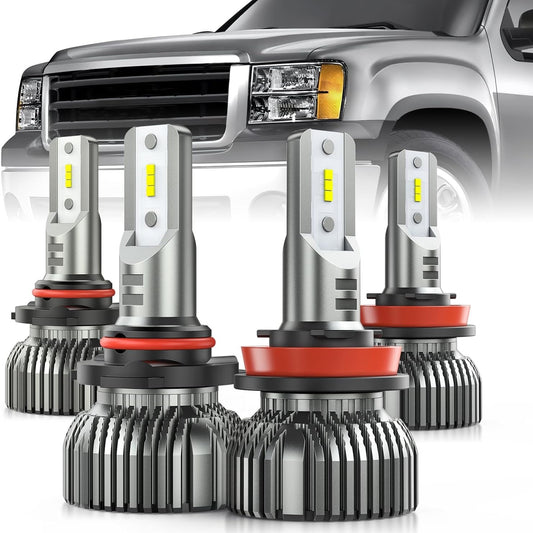 2015-2022 Ford F150 9005 H11 LED Headlight Bulbs – Nilight