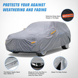 Universal Fit for SUV Jeep-Length (Up to 181in) Car Cover UV Protection Nilight