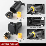 7Pin Male Female Trailer Adapter Plug Nilight