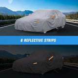 Universal Fit for Sedan-Length (178in to 185in) Car Cover UV Protection Nilight