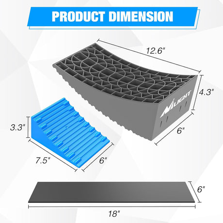 RV Camper Leveler Kit Nilight