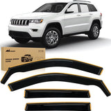 Rain Guards 2011-2020 Jeep Grand Cherokee Rain Guards Acrylic 4Pcs