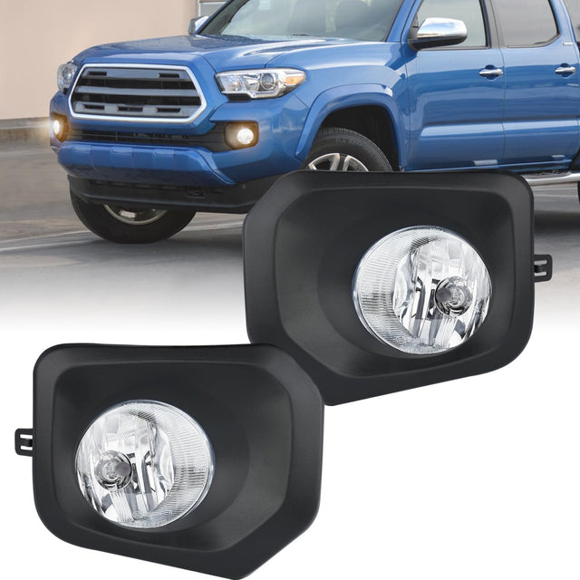 2016-2023 Toyota Tacoma SR SR5 Fog Light Assembly Clear Lens Nilight