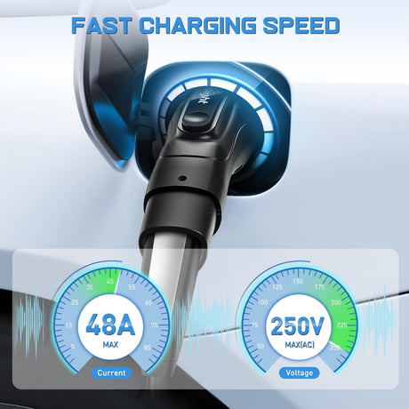 Tesla To J1772 EV Charge Adapter Nilight