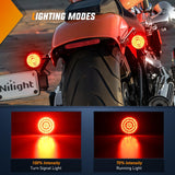 LED Turn Signal Rear Brake Running Lights 1157 Double Contacts Plug and Play For Harley Davidson Dyna Sportster Touring Street Glide Road Glide Road King Iron 883 Nilight