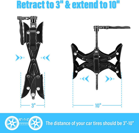 RV Wheel Chock Stabilizer Nilight