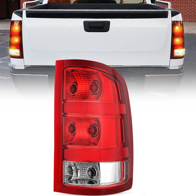 2007-2013 GMC Sierra 1500 2500HD 3500HD Taillight Assembly Rear Lamp Replacement OE Style Passenger Side Nilight