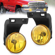 1994-2001 Dodge Ram 1500 1994-2002 Dodge Ram 2500 3500 Fog Lights Assembly Nilight