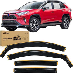 2019-2024 Toyota RAV4 Rain Guards Acrylic 4Pcs