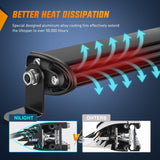 7 Inch 18W 6LED Single Row Ultra-Slim Spot LED Light Bars Nilight