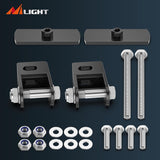 2.5 Inch Front Leveling Lift Kit for 2014-2023 ram 2500 4WD 2013-2022 ram 3500 4WD Spring Spacers and Shock Extenders Lift Kits Nilight