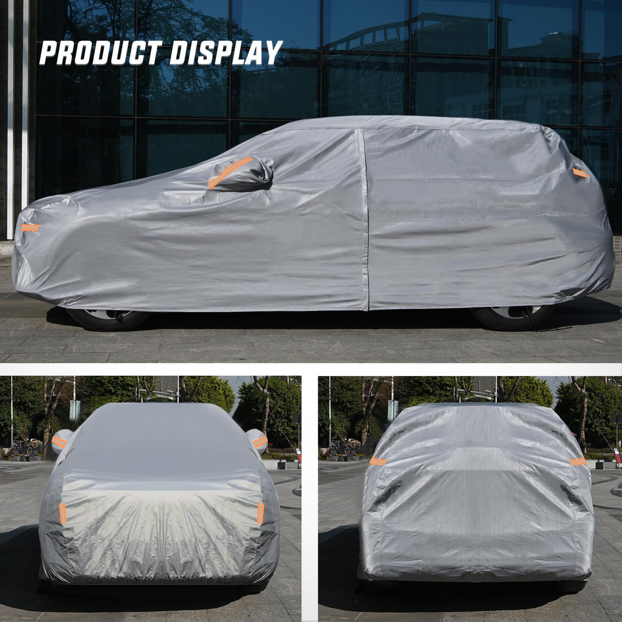 Universal Fit for SUV Jeep-Length (182in to 190in) Car Cover UV Protection Nilight