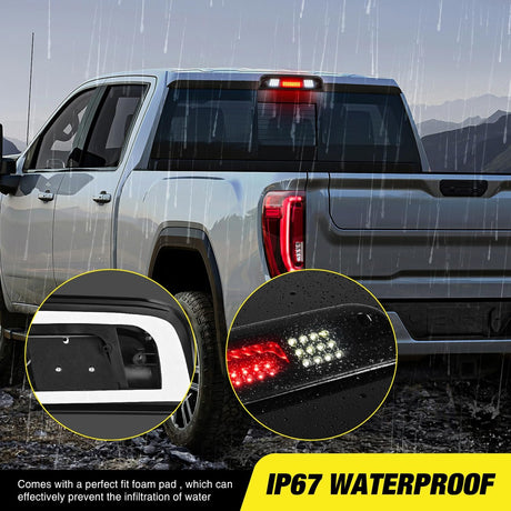 Accessories 2014-2018 Chevy Silverado GMC Sierra 1500 2500 3500HD Third Brake Light