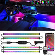 72Leds RGBIC Interior Light Strip APP RF Remote Control 4PCS Nilight