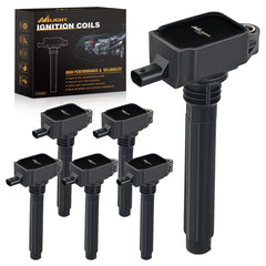 6pcs Ignition Coil Pack UF648 Fit for Jeep Dodge Chrysler 2011-2016 Grand Cherokee Wrangler Town&Country Avenge Challenger Charger Durango RAM1500 V6 3.6L