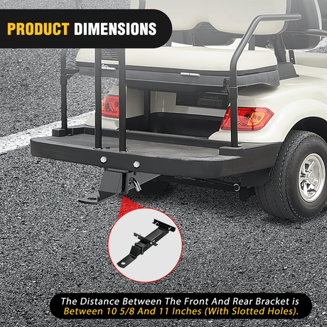 Universal Golf Cart Trailer Hitch w/2" Receiver Golf Cart Nilight