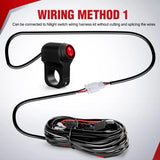 7/8 Inch Motorcycle Handlebar Switch Control Nilight Led Light