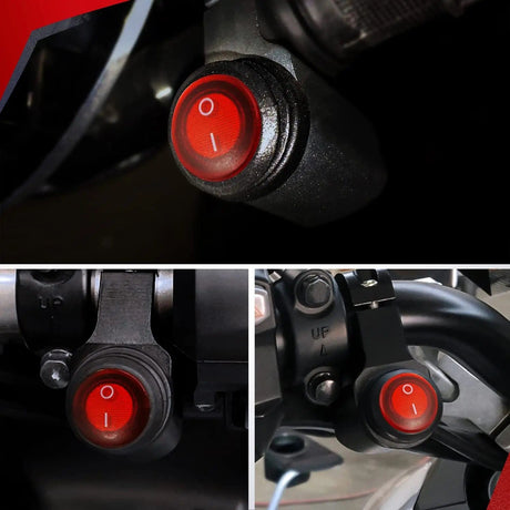 7/8 Inch Motorcycle Handlebar Switch Control Nilight Led Light