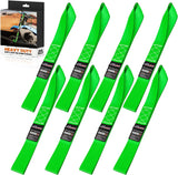 Motorcycle Tie Down Straps Max Break Strength 12000Lbs Green Nilight