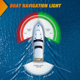 8 Leds Red Green Marine LED Port Starboard Signals Lights (Pair) Nilight