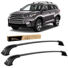 2014-2019 Toyota Highlander XLE Limited SE Aluminum Heavy Duty Roof Rack Cross Bars