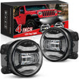 2007-2018 Jeep Wrangler JK TJ LJ DRL Fog Light Assembly Nilight