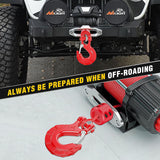 3/8 inch Grade 70 Winch Hook Red Nilight