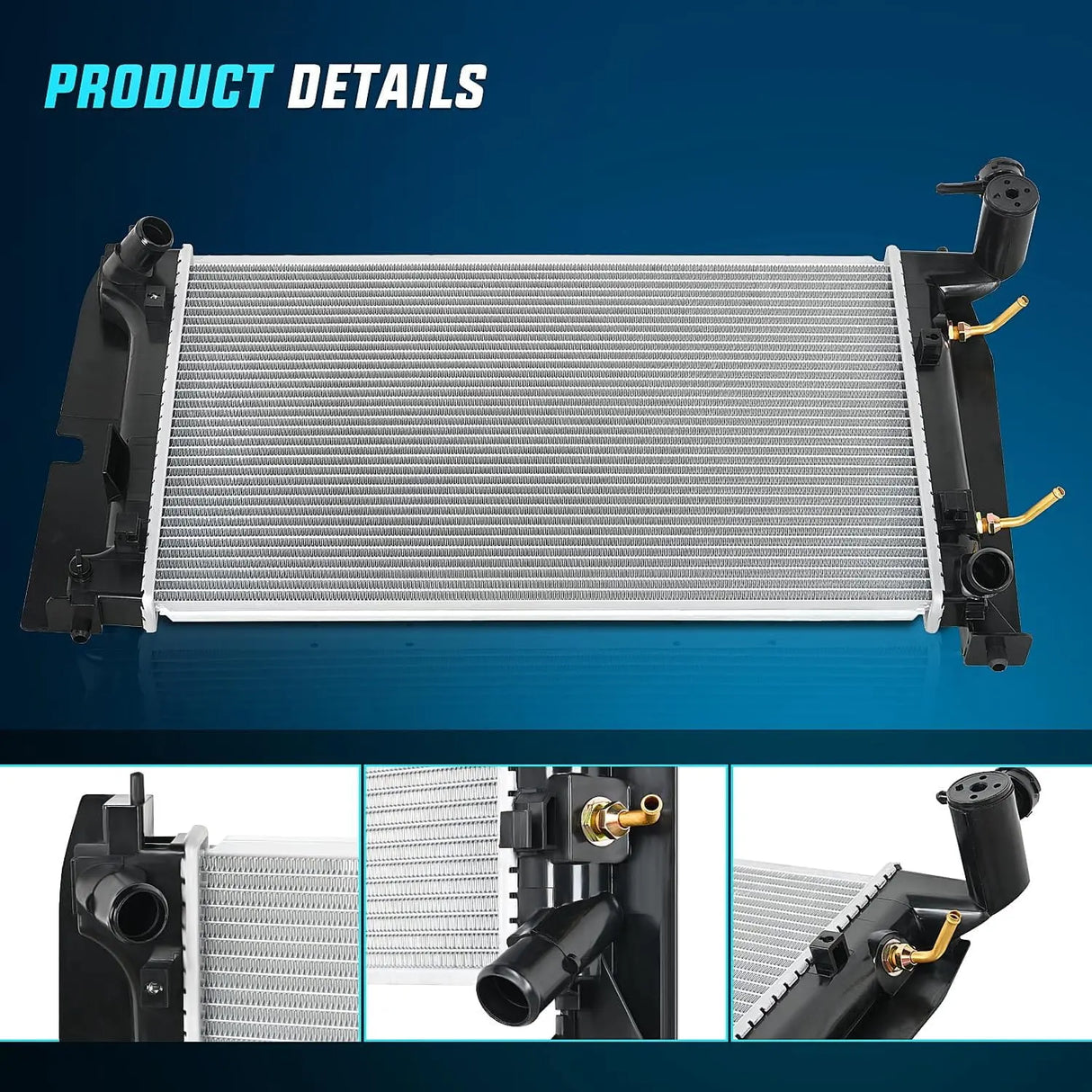 Radiator 2003-2008 Toyota Corolla 2005-2018 Toyota Matrix 2003-2008 Pontiac Vibe 1.8L l4 Radiator