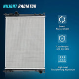 Radiator 2009-2020 Dodge Charger Challenger 2009-2020 Chrysler 300 2.7L 3.5L 3.6L 5.7L 6.1L 6.4L V6 V8 AWD RWD Radiator