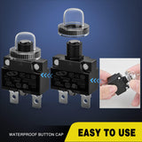 5Pcs 20Amp Terminals Circuit Breaker Nilight