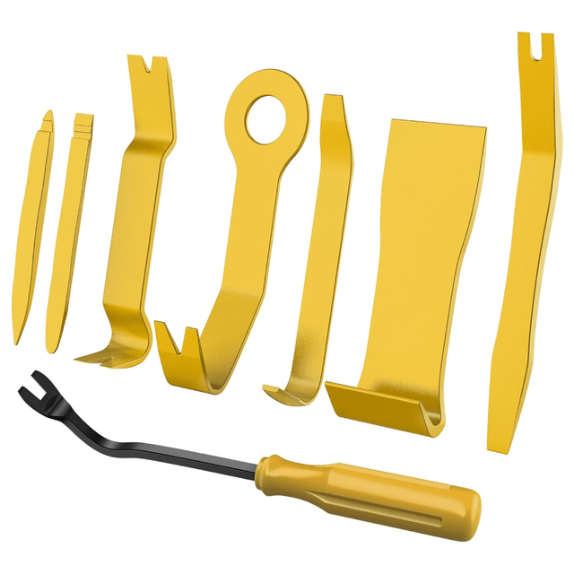 8 Pcs Auto Trim Removal Tool Set Yellow Nilight