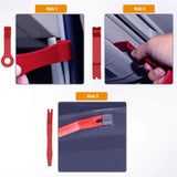 retainer clips 8Pcs Auto Trim Removal Tool Kit Red