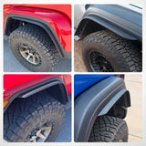 Fender Flares Extensions Set Compatible with 2020-2024 Gladiator JT (Only for Low Wheel Arches) Nilight