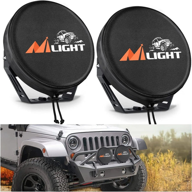 9 Inch Round Offroad Driving Pod Light Cover Type A Nilight