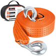  2 x 20Inch Heavy Duty Tow Strap with Safety Hooks