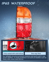 Taillight Assembly For 2001-2004 Toyota Tacoma Rear Lamp Replacement OE Style Passenger Side Nilight