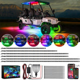 6Pcs Golf Cart Underglow Light Kit for EZGO Yamaha Club Car Nilight