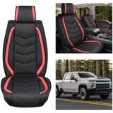 2007-2024 Chevy Silverado GMC Sierra 1500 2500HD 3500HD Front Seat Covers Nilight