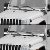 Cowl Pillar Windshield Mounts For 2018-2022 Jeep Wrangler JL JLU Nilight