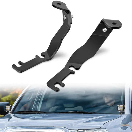 Ditch Light Hood Hinges Mounts For 1995-2004 Toyota Tacoma Nilight