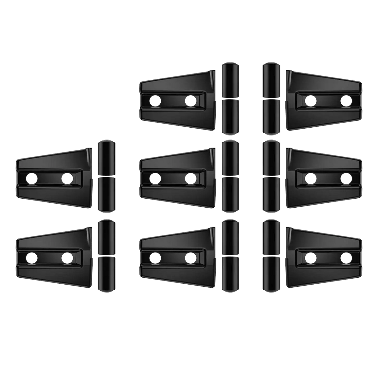 Mounting Accessory Door Hinge Cover For 2007-2017 Jeep Wrangler Unlimited 4Door (8 Pcs)