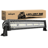 LED Light Bar 22" 480W Triple Row Spot/Flood LED Light Bar