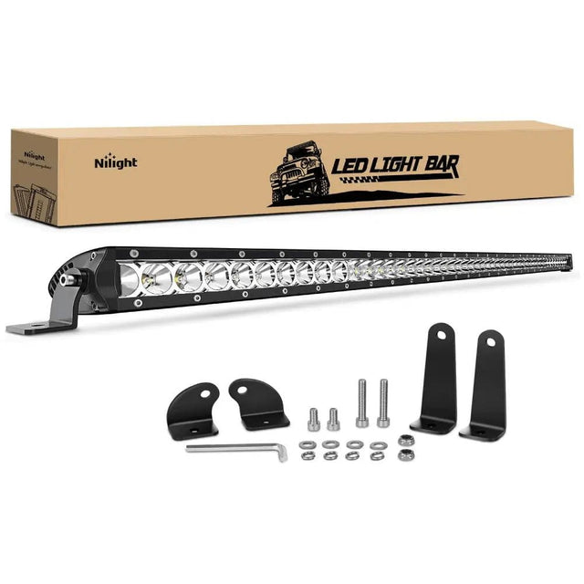 LED Light Bar 41" 200W 19000LM Slim Spot/Flood LED Light Bar