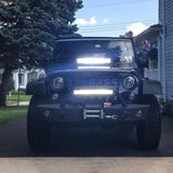 LED Light Bar 22" 120W Double Row Spot/Flood LED Light Bar