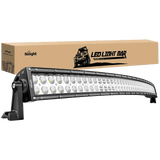 LED Light Bar 50" 288W Double Row Curved Spot/Flood LED Light Bar