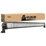 LED Light Bar 42" 648W 43000LM Triple Row Spot/Flood LED Light Bar