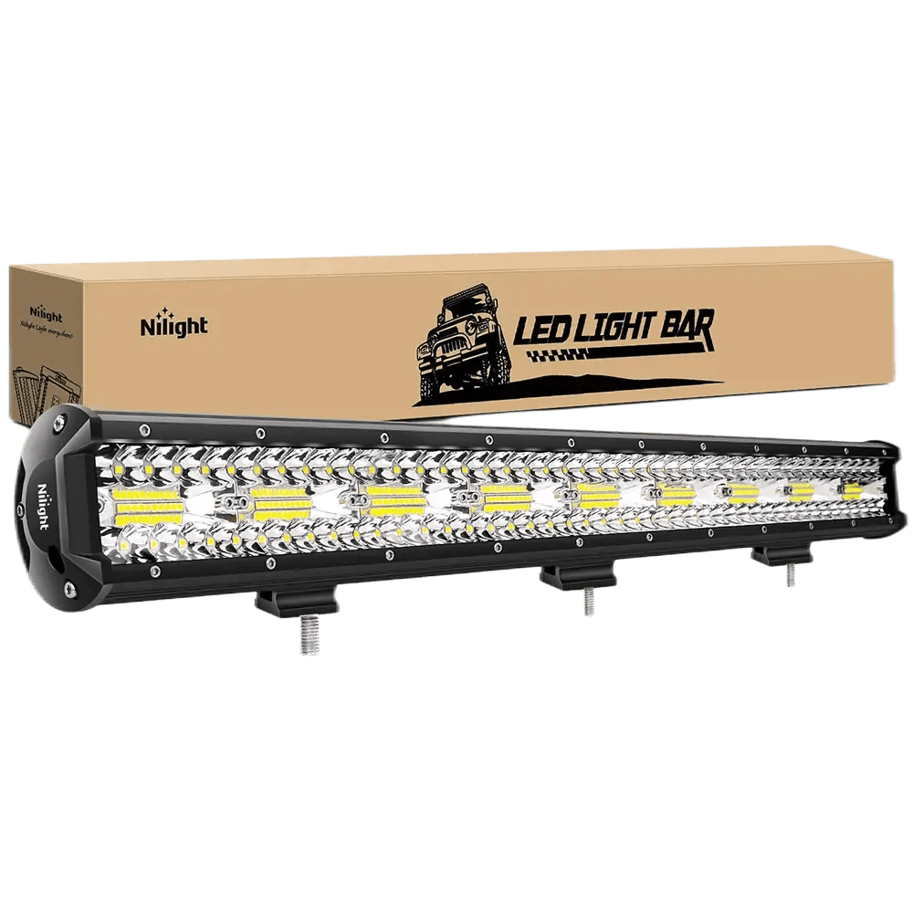 LED Light Bar 26" 540W Triple Row Spot/Flood LED Light Bar